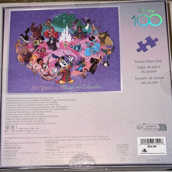 Disney 1000 Piece Puzzle - Picture 2 of 2